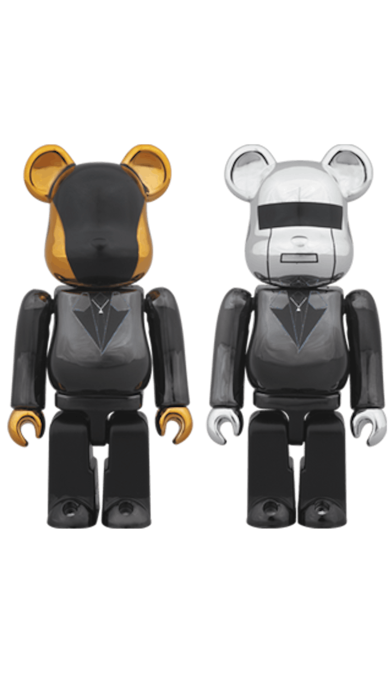 Bearbrick Daft Punk (Random Access Memories Ver.) 100% Black - US