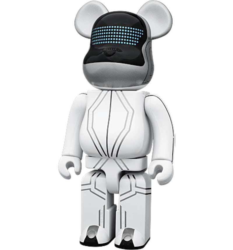 激レアBearbrick Daftpank 400% Discovery Ver Bearbrick Daft Punk Tron Legacy Ver. 2 Pack 400% Silver - US