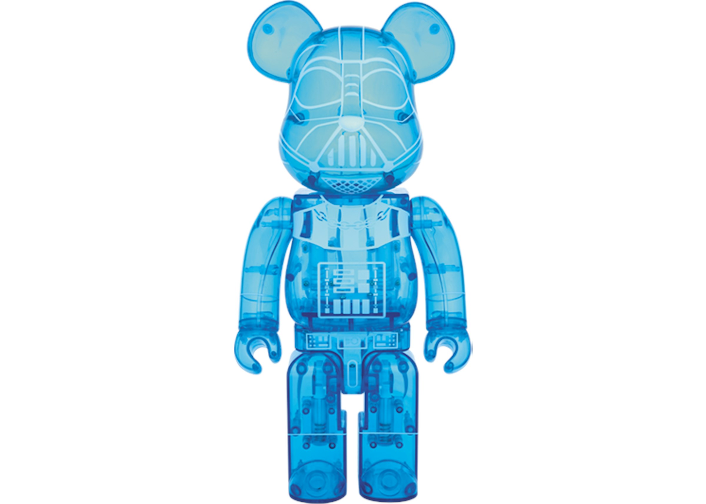 Bearbrick Darth Vader Holographic Ver. 400% Blue