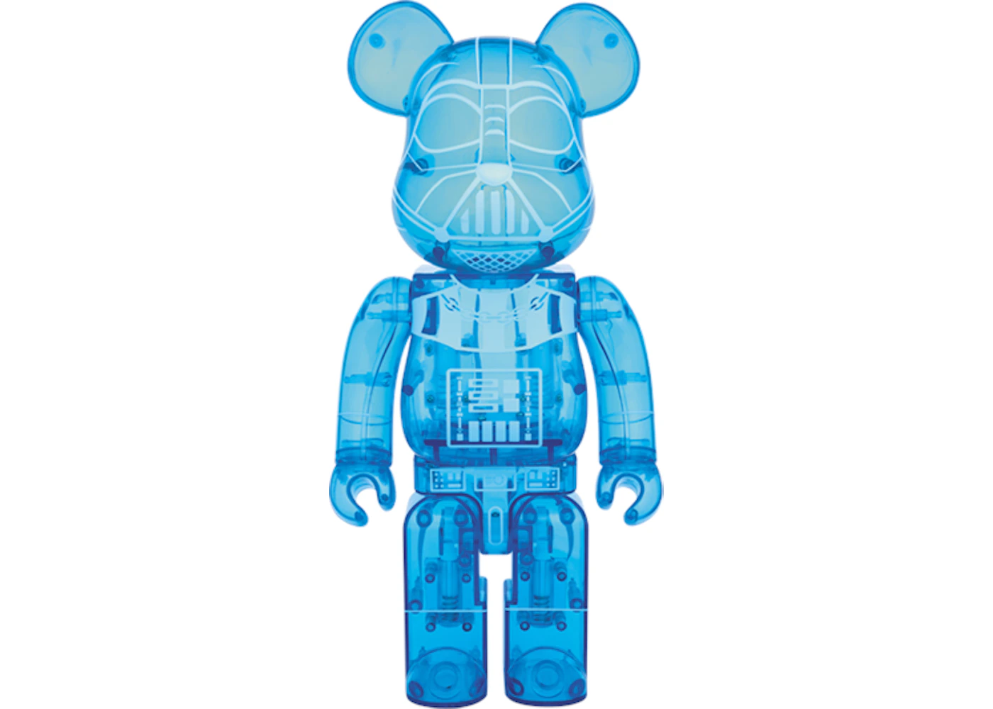 Bearbrick Darth Vader Holographic Ver. 400% Blue - US