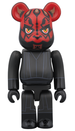 Bearbrick Darth Vader (Holographic Ver.) u0026 Darth Maul 2 Pack 100% Multi - US
