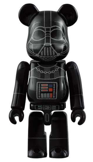 Bearbrick Darth Vader u0026 Stormtrooper 2 Pack 100% Black - US