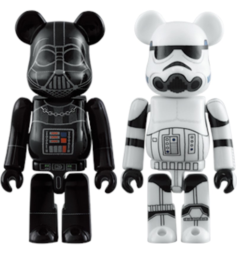 SF・ファンタジー・ホラー Bear Brick 100% Star Wars set Bearbrick Darth Vader & Stormtrooper 2 Pack 100% Black - US