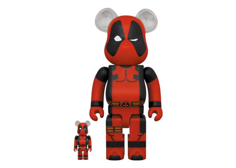 Bearbrick Deadpool 100% & 400% Set