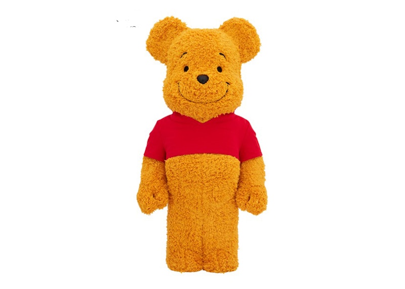 Bearbrick Disney Winnie the Pooh Costume Fabric Version 10 MX