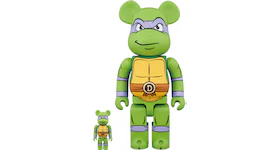 Bearbrick Donatello 100% & 400% Set Green