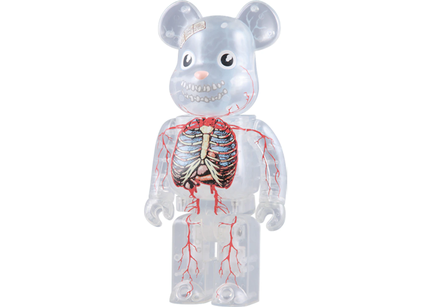 Bearbrick Dr. Romanelli 400% Translucent - US Bearbrick Dr. Romanelli 400% Translucent - US