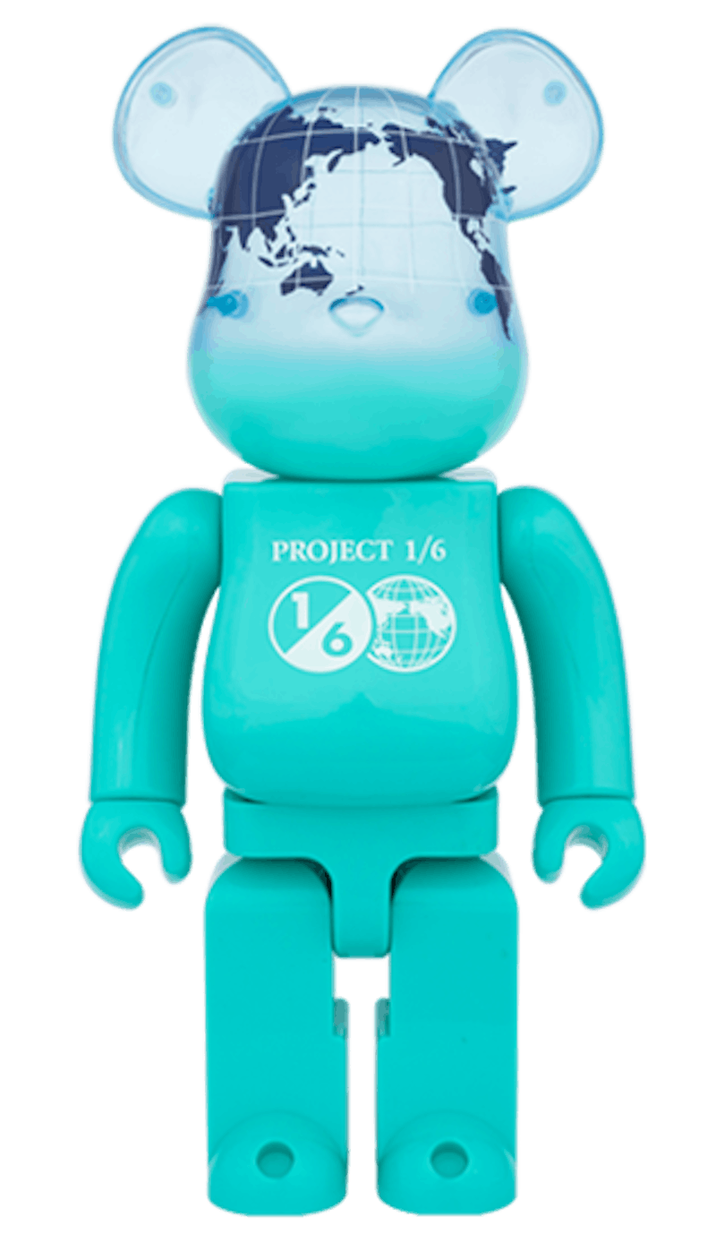 その他 BE@RBRICK EARTH OCEAN BLUE 400% Bearbrick Earth Ocean 400% Blue - US