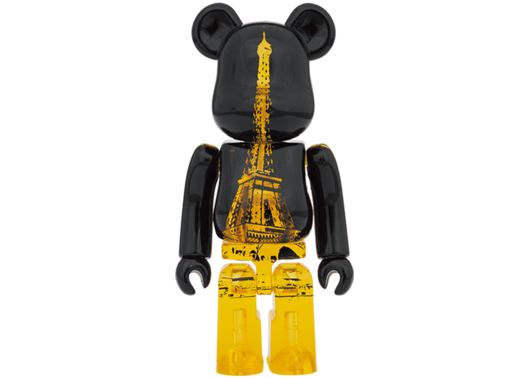 Bearbrick Eiffel Tower 100% & 400% Set Golden Gown Ver. - GB