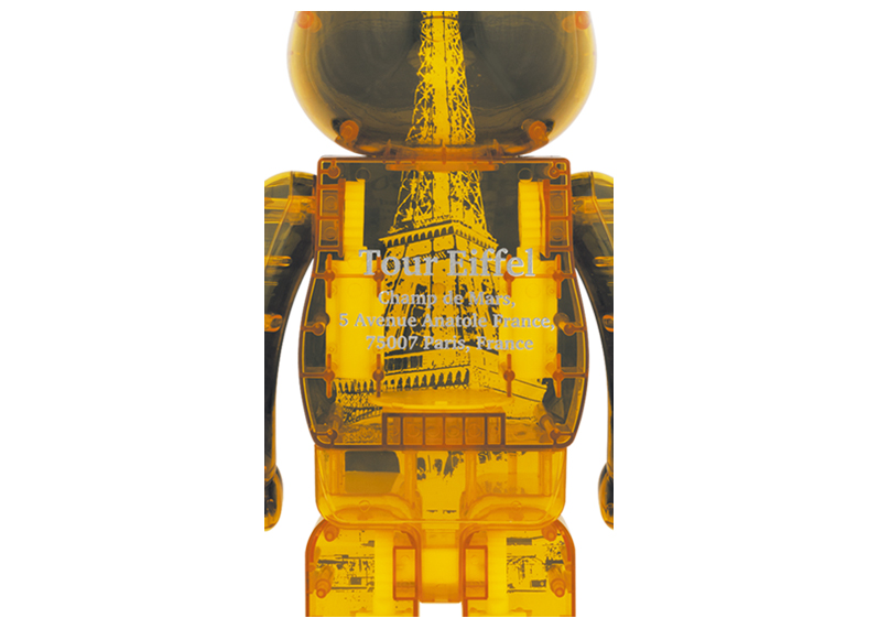 Bearbrick Eiffel Tower 1000% Golden Gown Ver.