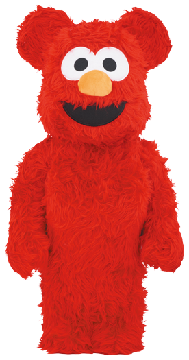 Bearbrick x Sesame Street Elmo Costume Ver. 2 1000% - ES