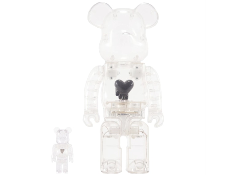 BE@RBRICK EMOTIONALLY UNAVAILABLE Red Heart ベアブリック コラボ 