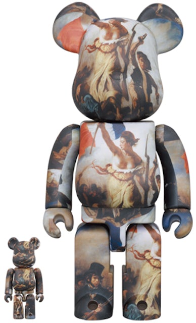 Liberty Leading the People by Eugene Delacroix 400% + 100% Bearbrick C