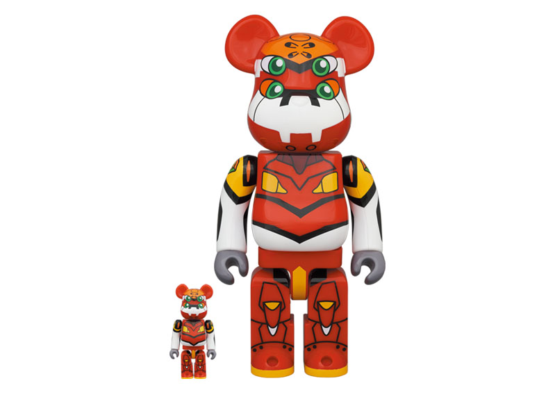 Bearbrick Evangelion Unit 1 (New Paint Version) 100% & 400% Set - US