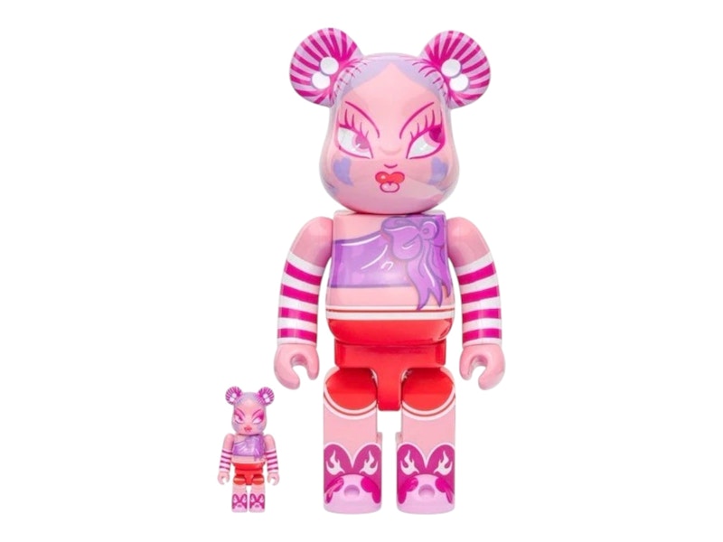 Coffret Bearbrick Fafi 100 % et 400 %