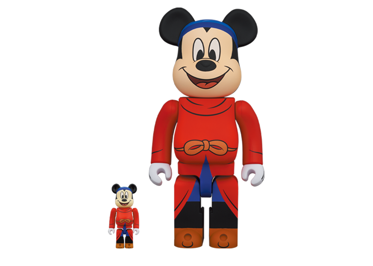 Bearbrick Fantasia Mickey 100% u0026 400% Set - US
