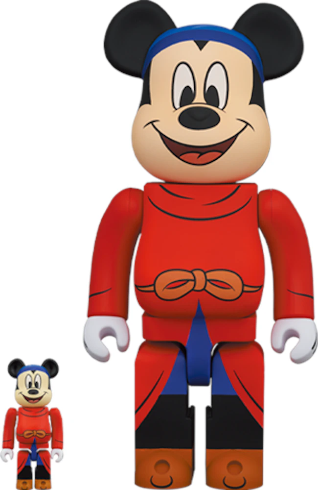 Bearbrick Fantasia Mickey 100% & 400% Set