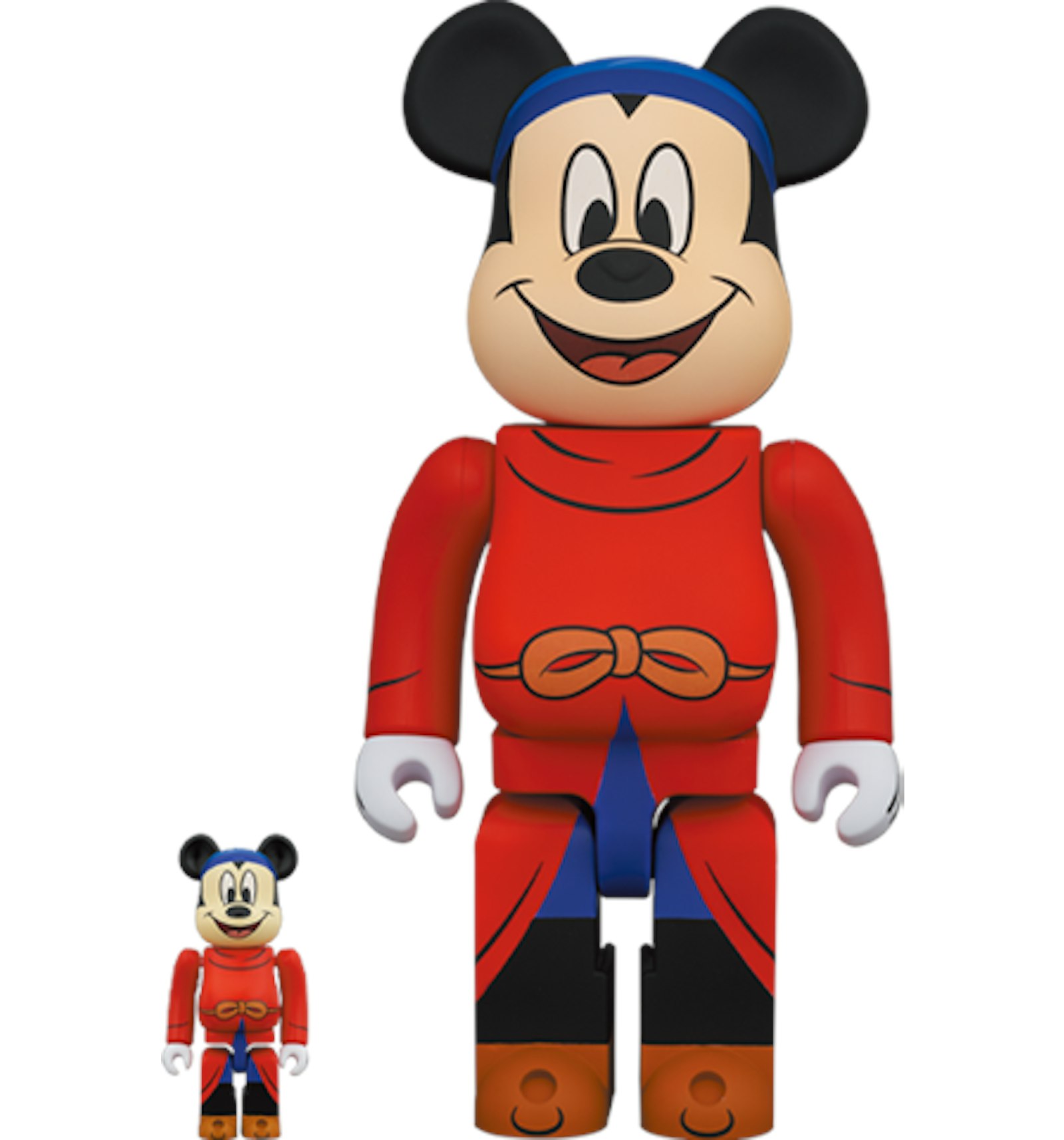 Bearbrick Fantasia Mickey 100% & 400% Set