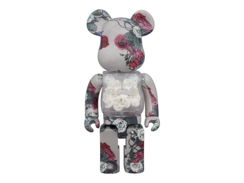 その他 BE@RBRICK - bearbrick flora Bearbrick Flor@ Glow In The Dark 400% - US