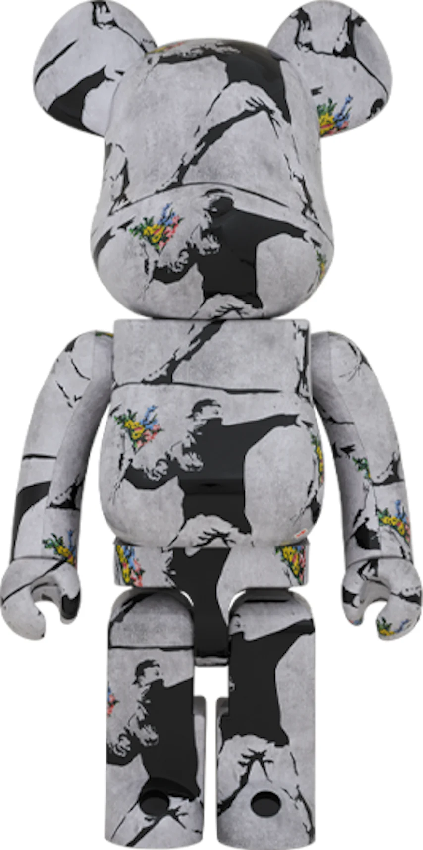 Bearbrick Banksy Flower Bomber 1000%