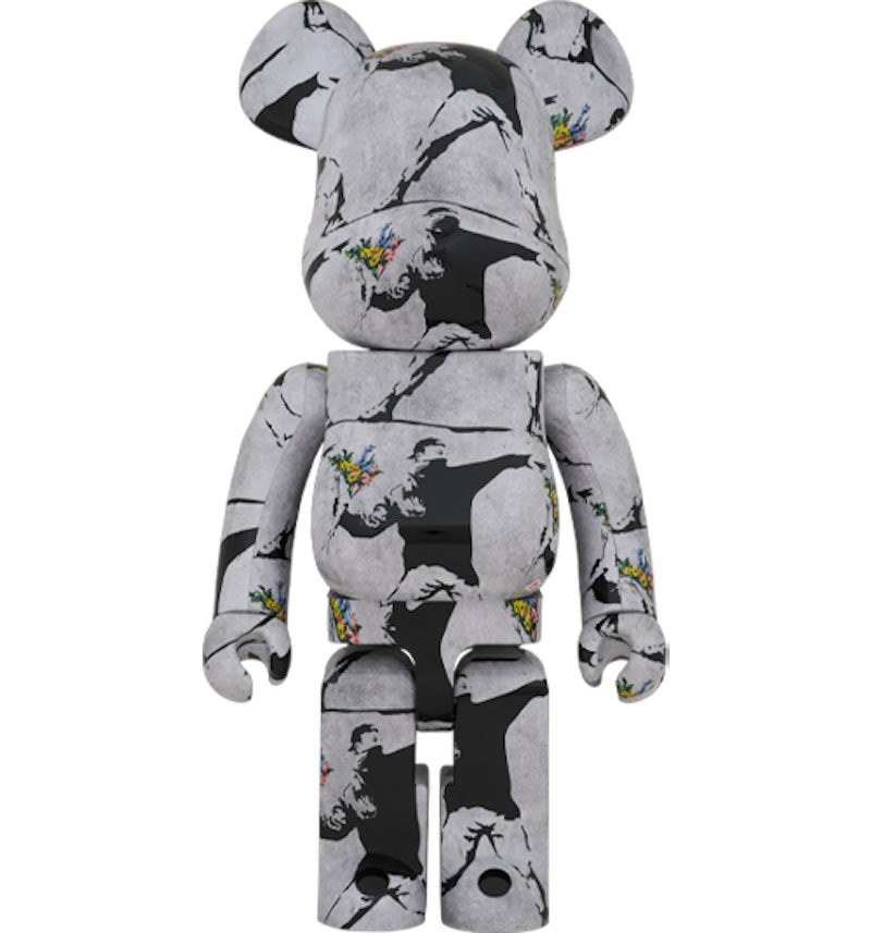 その他 BE@RBRICK FLOWER BOMBER 1000% Bearbrick Banksy Flower Bomber 1000% - US