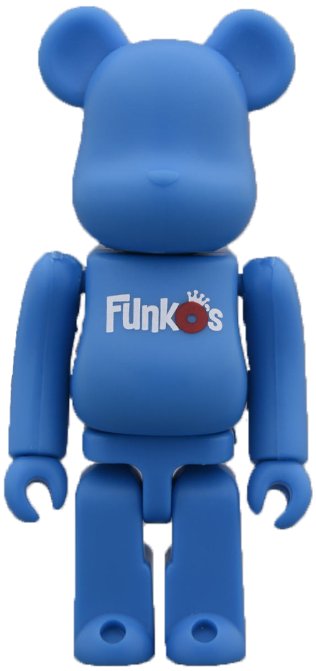 Bearbrick Funko x Medicom Toy 100% Blue - US