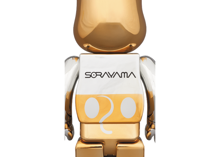 Bearbrick x Sorayama Future Mickey 100% u0026 400% Set Silver/Gold - US