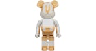 Bearbrick x Sorayama Future Mickey 1000% Silver/Gold