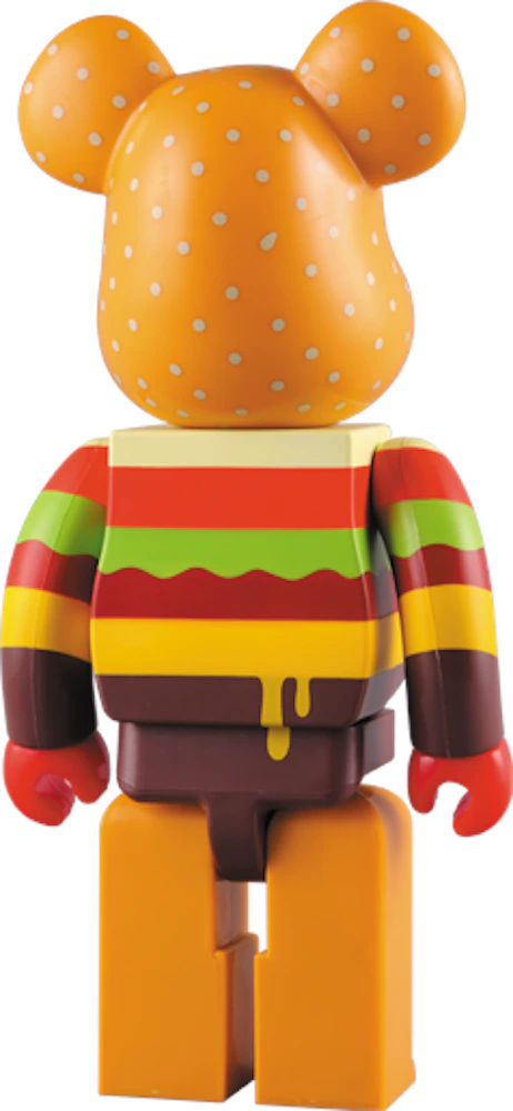 Bearbrick Gettry Burger 400% Yellow - US