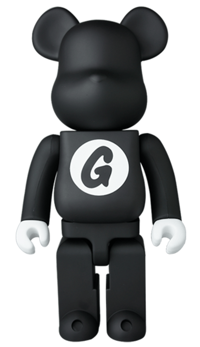 Bearbrick Goodenough 400% Black