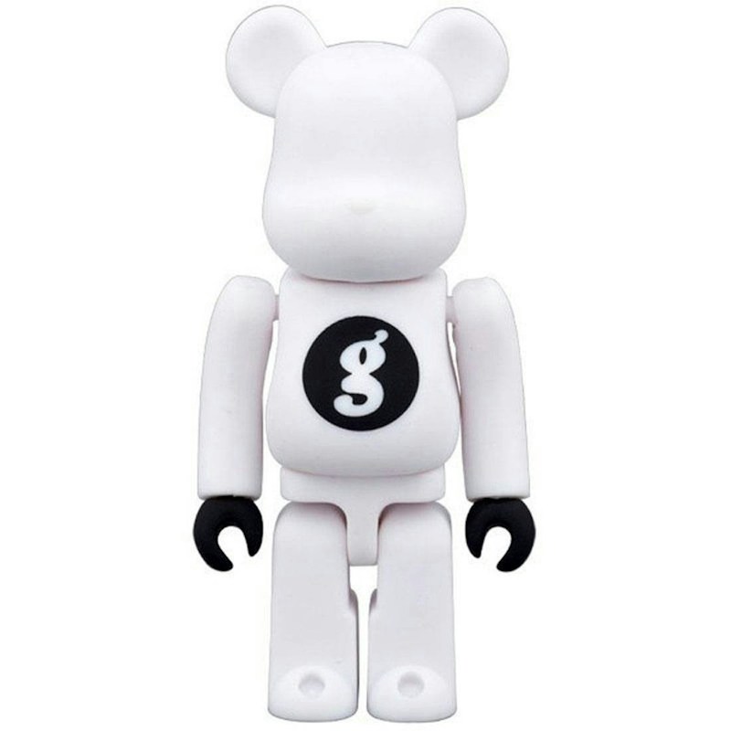 Bearbrick Goodenough White 100%
