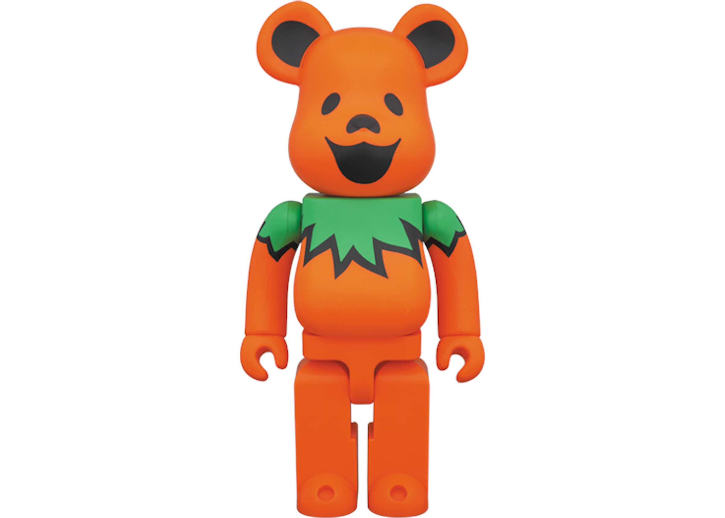 Bearbrick Grateful Dead Dancing Bears 400% Orange - US