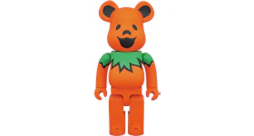 Bearbrick Grateful Dead Dancing Bears 400% Orange