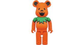 Bearbrick Grateful Dead Dancing Bears 400% Orange