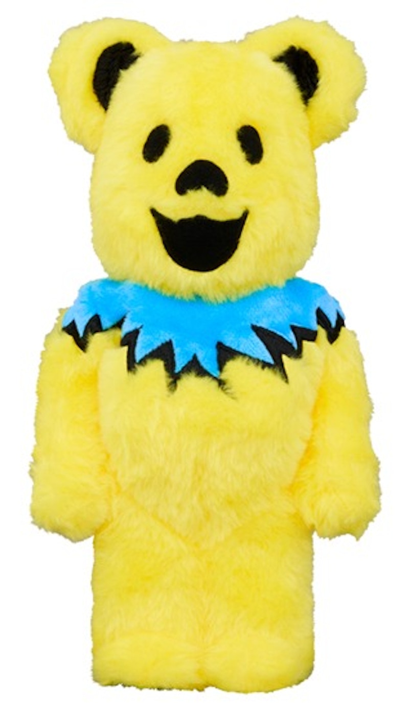 【楽ギフ_のし宛書】 Costume Bears Dancing Dead Grateful Bearbrick 4 US - Yellow その他