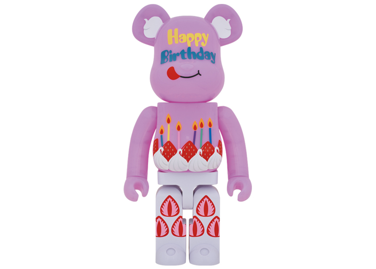 Bearbrick Greeting Birthday PLUS 1000% Pink