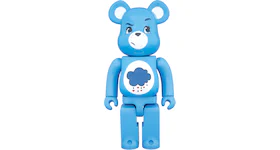 Bearbrick Grumpy Bear 400% Blue