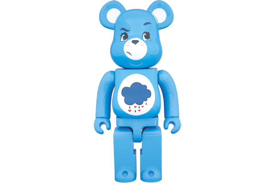 Bearbrick Grumpy Bear 400% Blue