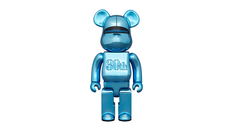 Bearbrick HAJIME SORAYAMA MEDICOM TOY 30th ANNIVERSARY Model BLUE