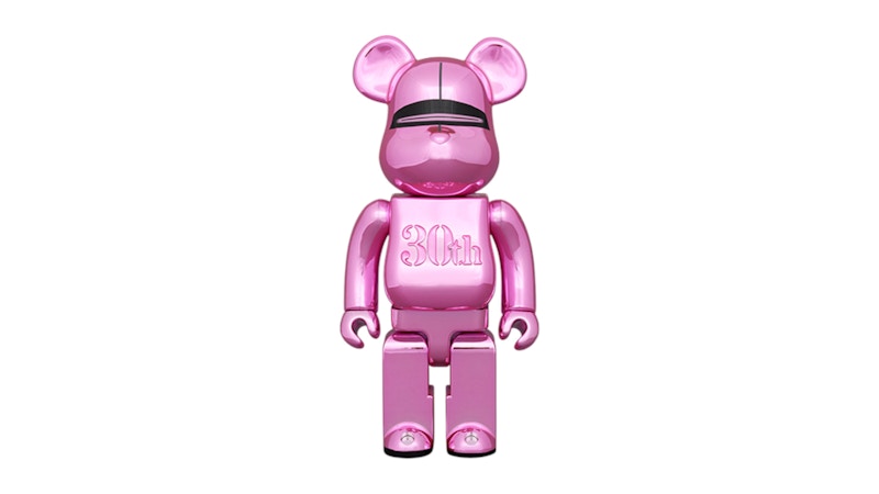 Bearbrick HAJIME SORAYAMA MEDICOM TOY 30th ANNIVERSARY Model PINK 400% Pink