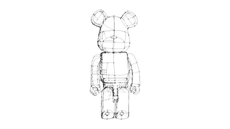 Bearbrick HAyU Wire x BE@RBRICK 1000%