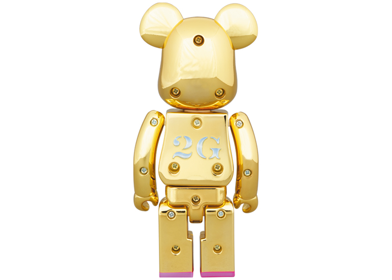 Bearbrick Hajime Sorayama Chogokin (2G Exclusive) 200% Gold - US