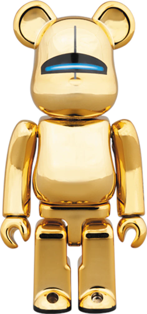 Bearbrick Hajime Sorayama Sexy Robot 100% & 400% Set Gold - US