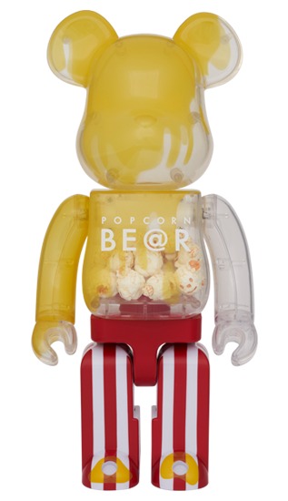 Bearbrick Haruki Okayama Popcorn Bear 400% - US