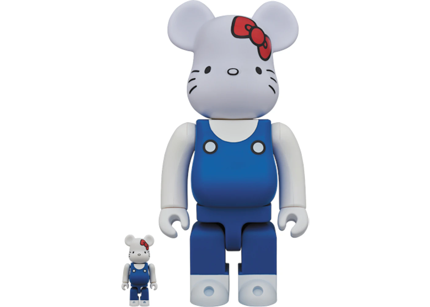 Bearbrick Hello Kitty Generation 70's 100% 400% Set White US