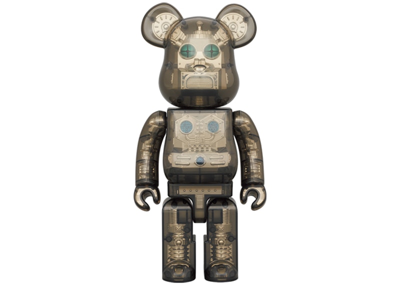 MEDICOM TOY 新品正規品 BE@RBRICK HxS (HIROTA SAIGANSHO) 400% CLEAR BLACK 廣田彩玩所