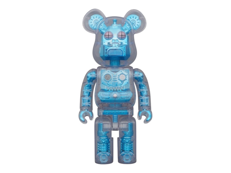 Bearbrick HxS (Hirota Saigansho) 400% Metallic Blue - US