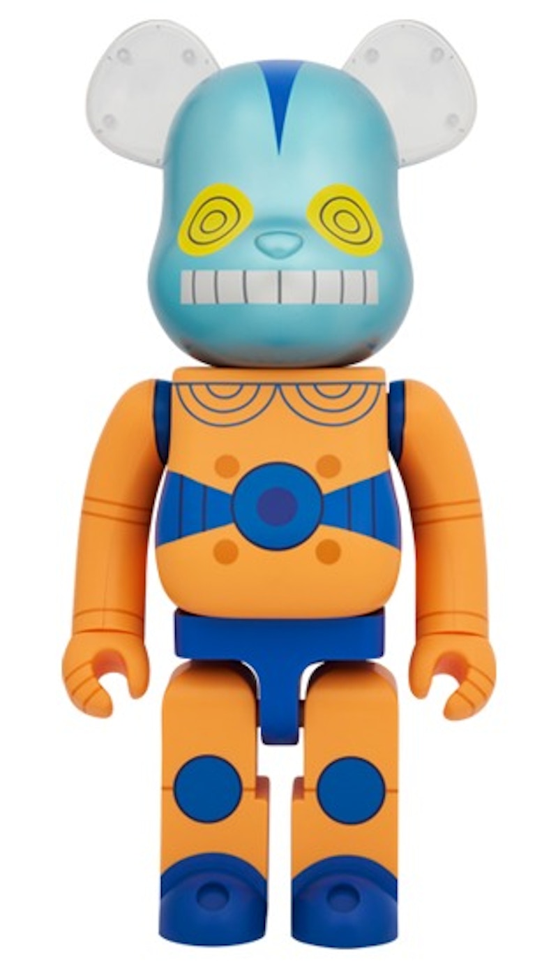 Bearbrick HxS Orange 1000% - US