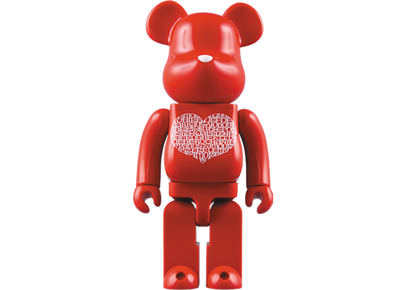Bearbrick International Love Heart 1000% Red - US Bearbrick International Love Heart 1000% Red - US