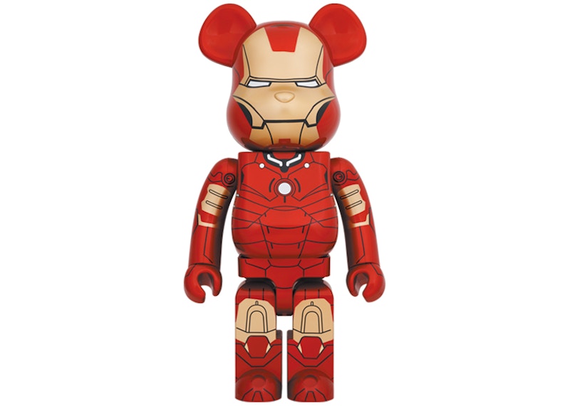 100％本物保証！ 50 MARK MAN IRON BE@RBRICK 1000％ ベアブリック ...